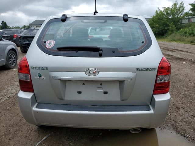 KM8JM12B59U128362 - 2009 HYUNDAI TUCSON GLS SILVER photo 6