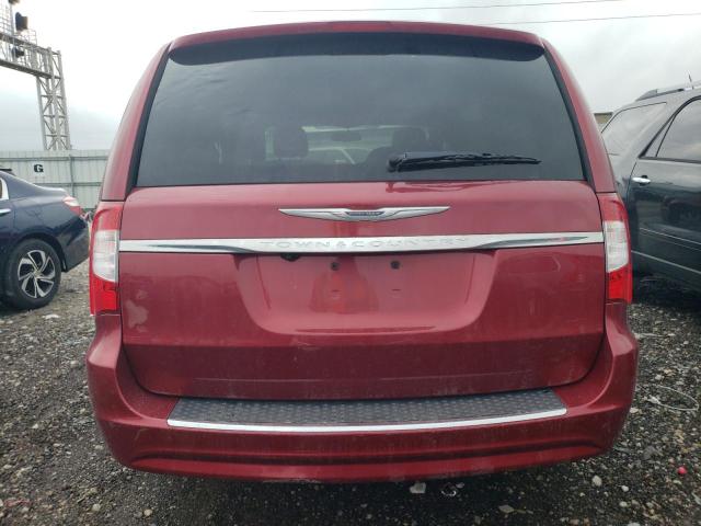 2C4RC1BG9ER377308 - 2014 CHRYSLER TOWN & COU TOURING წითელი ფოტო 6