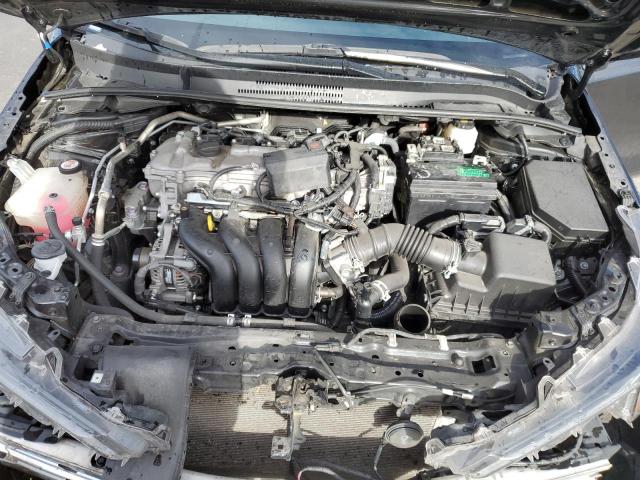 5YFEPMAE8NP299222 - 2022 TOYOTA COROLLA LE BLACK photo 11