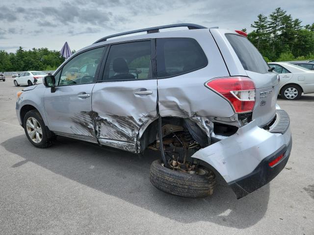 JF2SJADC5GH548086 - 2016 SUBARU FORESTER 2.5I PREMIUM SILVER photo 2