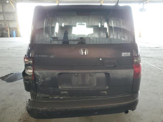 5J6YH18998L003472 - 2008 HONDA ELEMENT SC MAROON photo 6