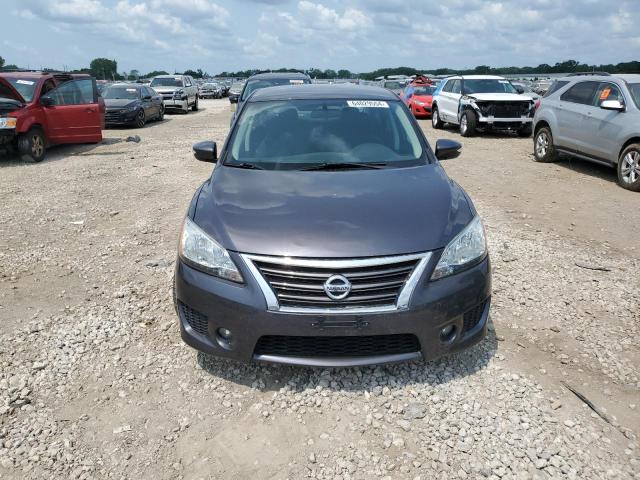 3N1AB7AP9FY231323 - 2015 NISSAN SENTRA S GRAY photo 5