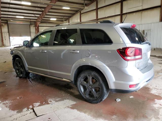 3C4PDDGG7JT499140 - 2018 DODGE JOURNEY CROSSROAD SILVER photo 2