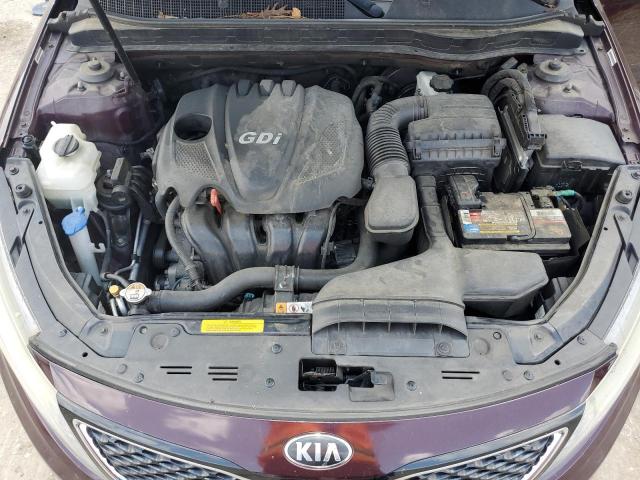 5XXGN4A70FG408542 - 2015 KIA OPTIMA EX BURGUNDY photo 11