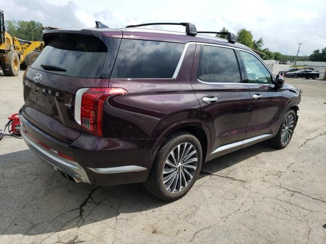 KM8R7DGE9PU511801 - 2023 HYUNDAI PALISADE CALLIGRAPHY BURGUNDY photo 3