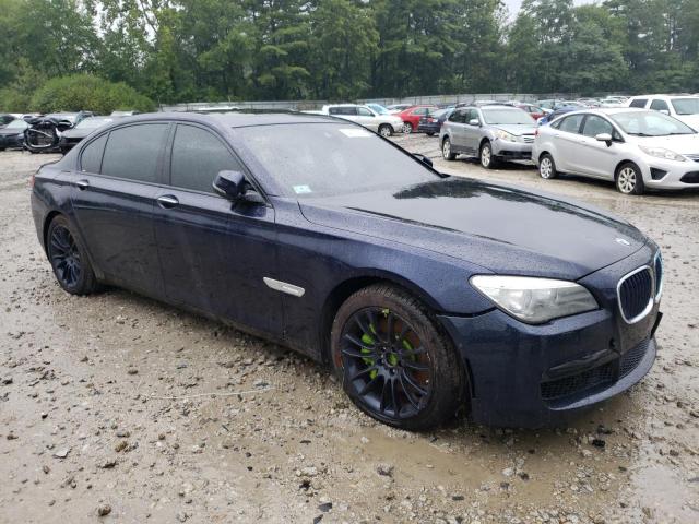 WBAYF8C51DD139850 - 2013 BMW 750 LXI BLUE photo 4