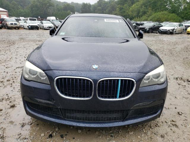 WBAYF8C51DD139850 - 2013 BMW 750 LXI BLUE photo 5