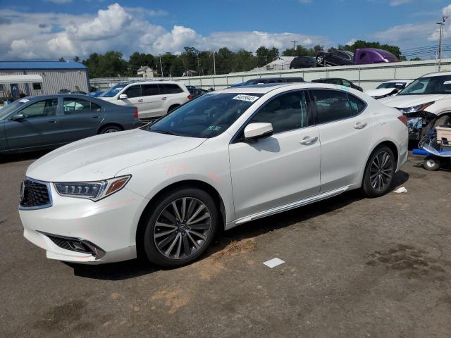 19UUB2F71JA007385 - 2018 ACURA TLX ADVANCE WHITE photo 1
