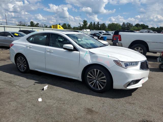 19UUB2F71JA007385 - 2018 ACURA TLX ADVANCE WHITE photo 4