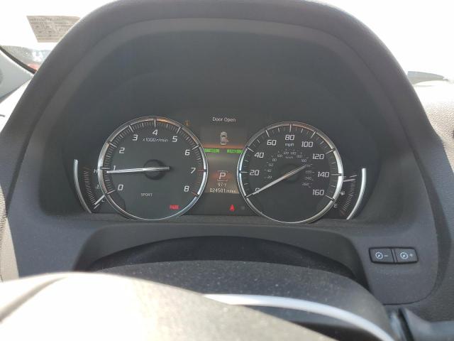 19UUB2F71JA007385 - 2018 ACURA TLX ADVANCE WHITE photo 9