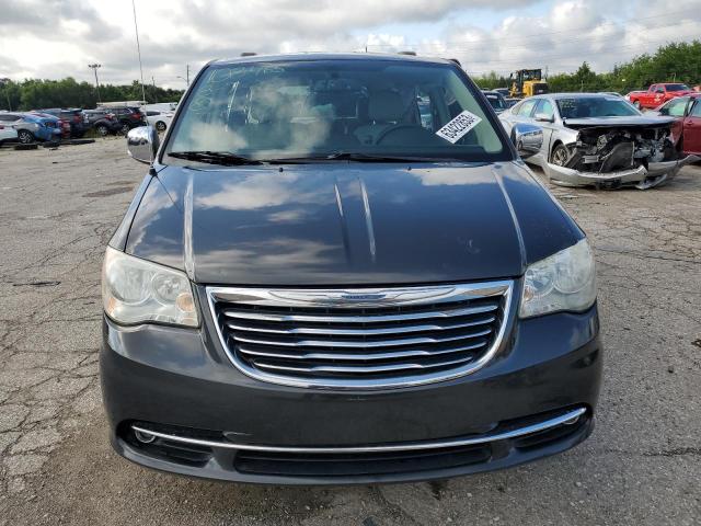 2C4RC1CGXCR124672 - 2012 CHRYSLER TOWN & COU TOURING L GRAY photo 5