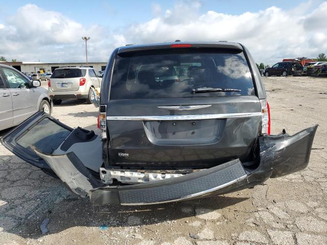 2C4RC1CGXCR124672 - 2012 CHRYSLER TOWN & COU TOURING L GRAY photo 6