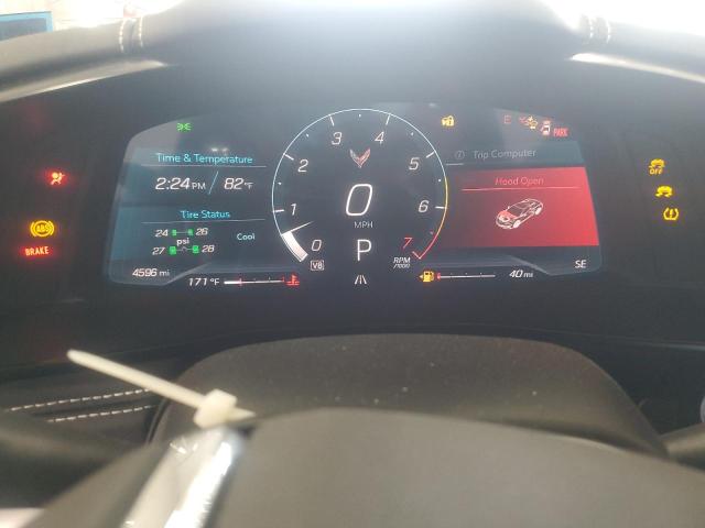 1G1YA2D43R5115970 - 2024 CHEVROLET CORVETTE STINGRAY 1LT GRAY photo 9