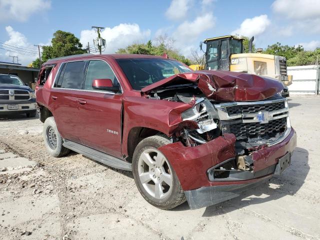 1GNSCAKC3HR310302 - 2017 CHEVROLET TAHOE C1500  LS BURGUNDY photo 4