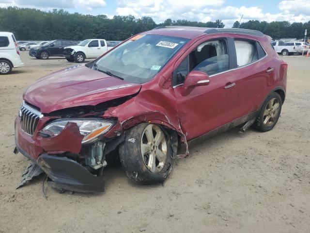 KL4CJASB6GB744113 - 2016 BUICK ENCORE RED photo 1