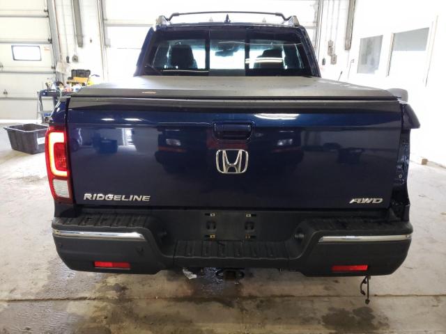 5FPYK3F74LB002950 - 2020 HONDA RIDGELINE RTL BLUE photo 6