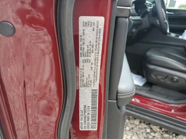 1C4RJHAG7P8882956 - 2023 JEEP GRAND CHER LAREDO ბურგუნდია ფოტო 13