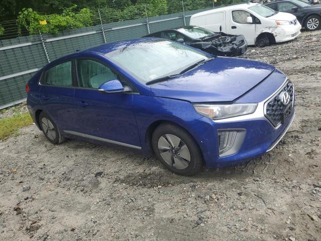 KMHC75LC1NU275528 - 2022 HYUNDAI IONIQ SE BLUE photo 4