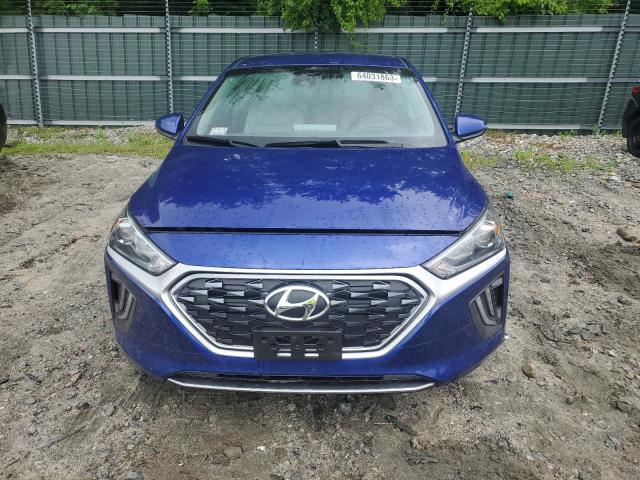 KMHC75LC1NU275528 - 2022 HYUNDAI IONIQ SE BLUE photo 5