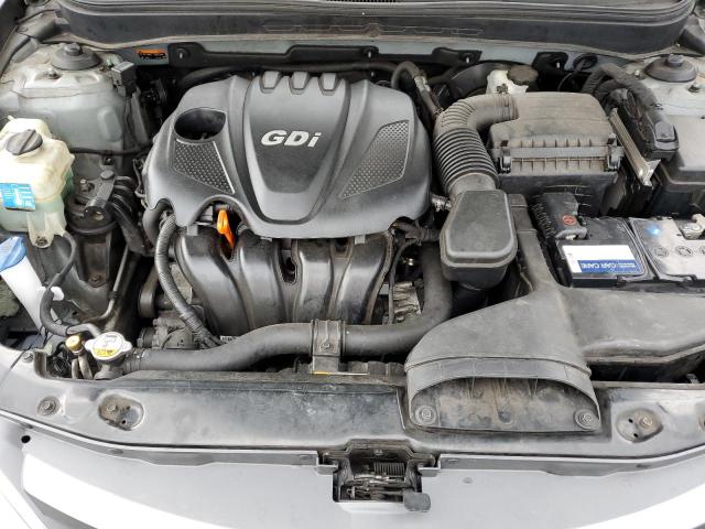 5NPEB4AC1EH838287 - 2014 HYUNDAI SONATA GLS BLUE photo 11