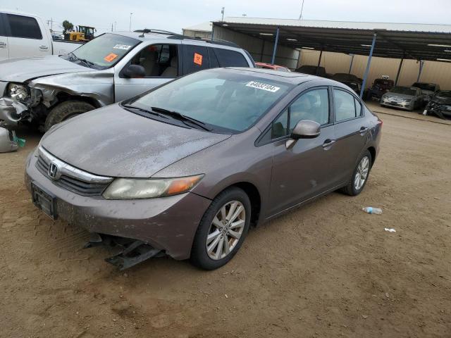 2012 HONDA CIVIC EXL, 