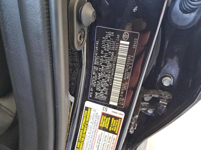 4T1T31AK0RU061392 - 2024 TOYOTA CAMRY SE NIGHT SHADE BLACK photo 12