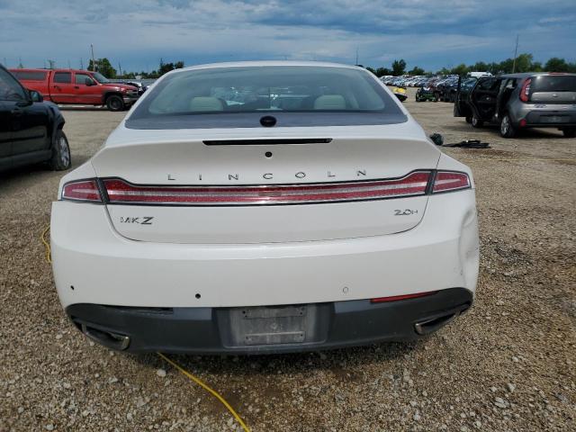 3LN6L2LU4GR625292 - 2016 LINCOLN MKZ HYBRID WHITE photo 6