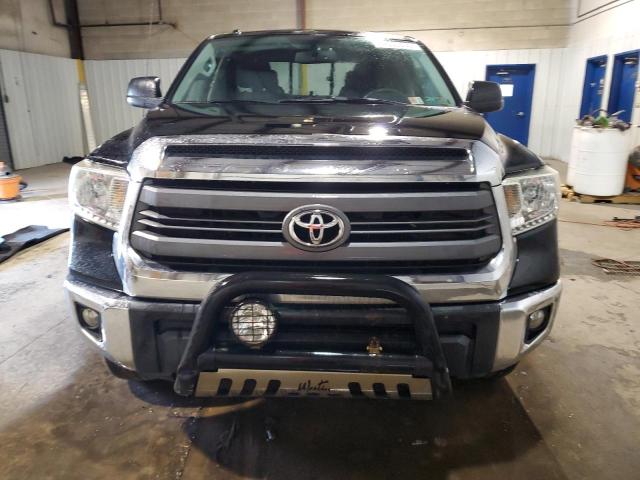5TFUY5F15EX402540 - 2014 TOYOTA TUNDRA DOUBLE CAB SR/SR5 BLACK photo 5