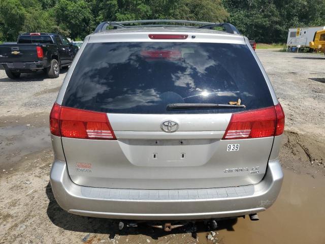 5TDBA23C85S032481 - 2005 TOYOTA SIENNA LE SILVER photo 6