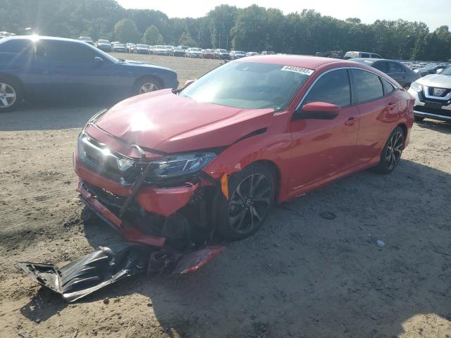 2HGFC2F87MH528356 - 2021 HONDA CIVIC SPORT 红色 照片 1