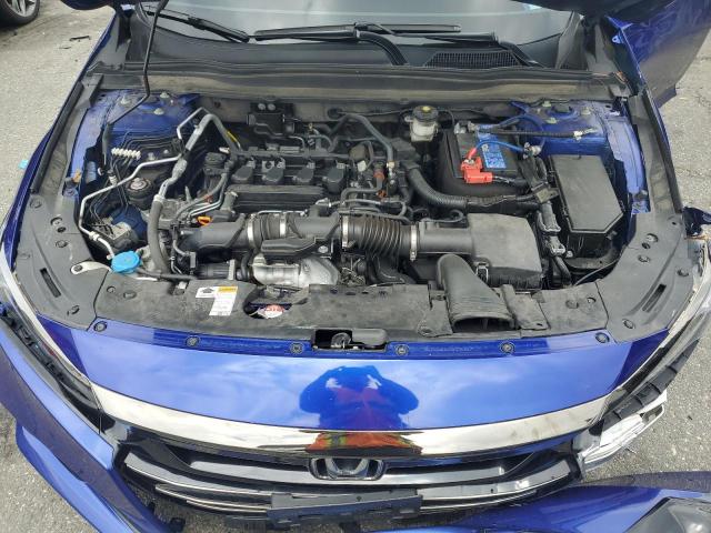 1HGCV1F39MA109211 - 2021 HONDA ACCORD SPORT BLUE photo 11