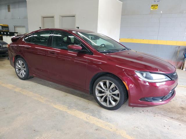 1C3CCCBB9GN142255 - 2016 CHRYSLER 200 S BURGUNDY photo 4