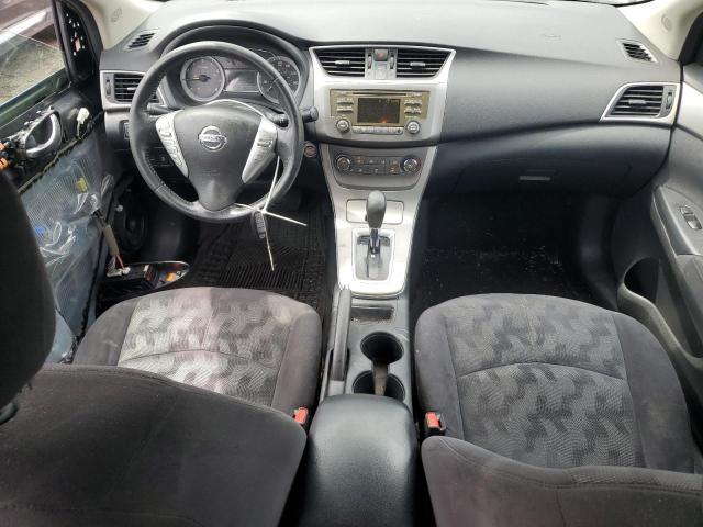 3N1AB7AP0DL636061 - 2013 NISSAN SENTRA S GRAY photo 8