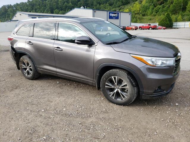 5TDJKRFH7GS311819 - 2016 TOYOTA HIGHLANDER XLE Boz foto 4