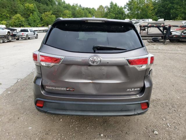 5TDJKRFH7GS311819 - 2016 TOYOTA HIGHLANDER XLE Boz foto 6