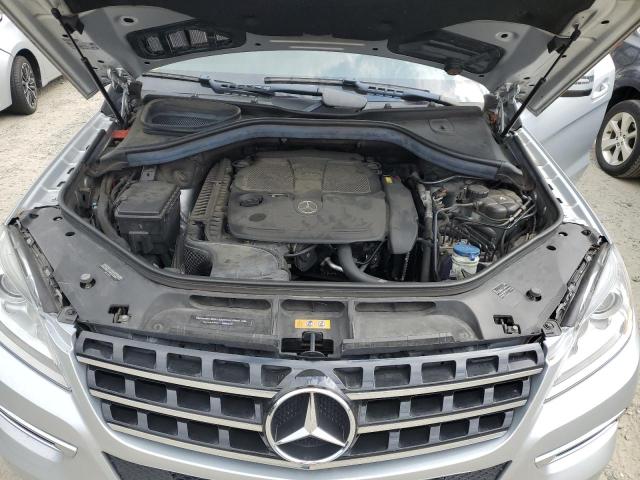 4JGDA5HB4EA346700 - 2014 MERCEDES-BENZ ML 350 4MATIC SILVER photo 12