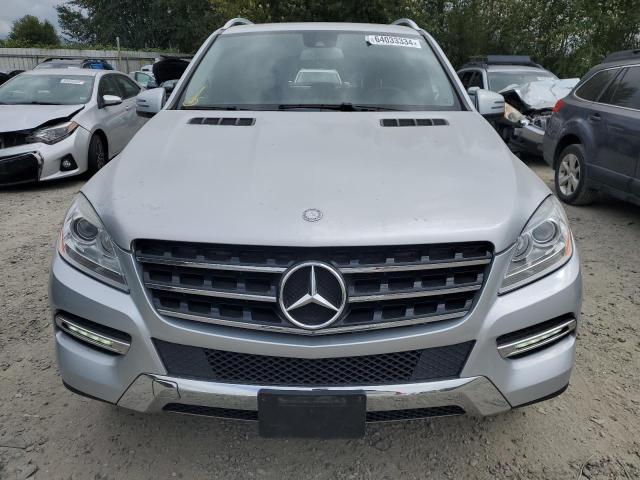4JGDA5HB4EA346700 - 2014 MERCEDES-BENZ ML 350 4MATIC SILVER photo 5