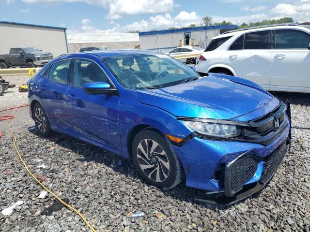SHHFK7H21HU413768 - 2017 HONDA CIVIC LX BLUE photo 4