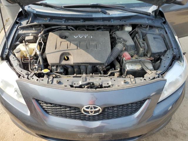 2T1BU4EE6AC312159 - 2010 TOYOTA COROLLA BASE GRAY photo 11