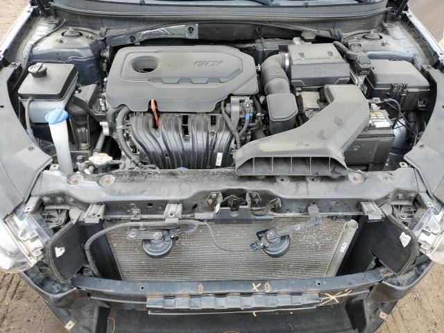 5NPE24AF3JH725395 - 2018 HYUNDAI SONATA SE GRAY photo 11