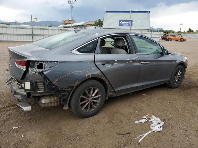 5NPE24AF3JH725395 - 2018 HYUNDAI SONATA SE GRAY photo 3