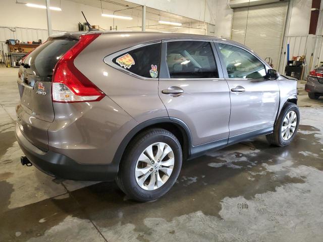 5J6RM4H70CL066050 - 2012 HONDA CR-V EXL GRAY photo 3