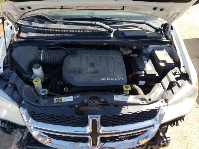 2C4RDGCG5DR739129 - 2013 DODGE GRAND CARA SXT WHITE photo 12