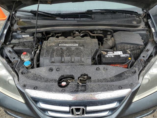 5FNRL38726B420807 - 2006 HONDA ODYSSEY EXL BLUE photo 12