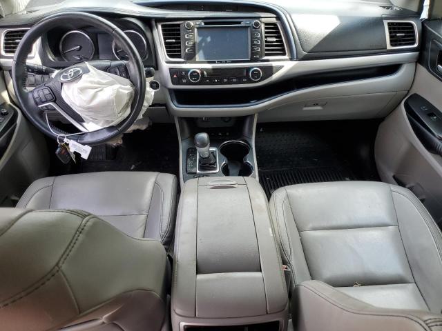 5TDJKRFH0GS253004 - 2016 TOYOTA HIGHLANDER XLE GRAY photo 8