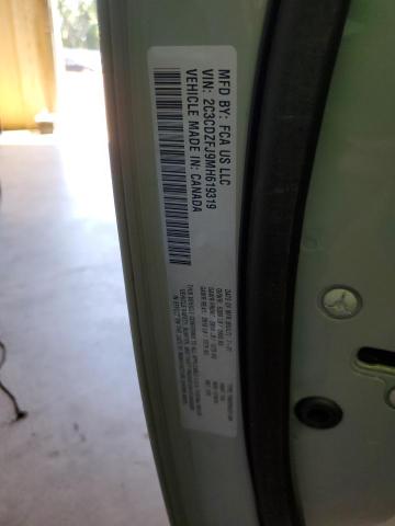 2C3CDZFJ9MH619319 - 2021 DODGE CHALLENGER R/T SCAT PACK GRAY photo 12