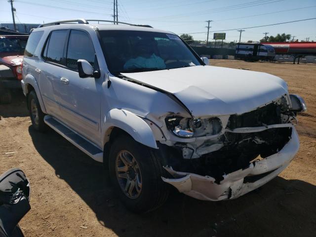 5TDBT48AX4S232662 - 2004 TOYOTA SEQUOIA LIMITED WHITE photo 4