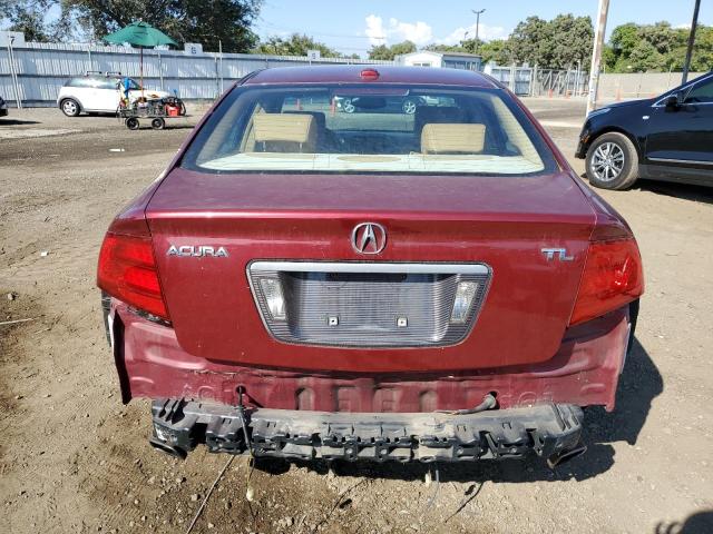 19UUA66226A035038 - 2006 ACURA 3.2 TL BURGUNDY photo 6