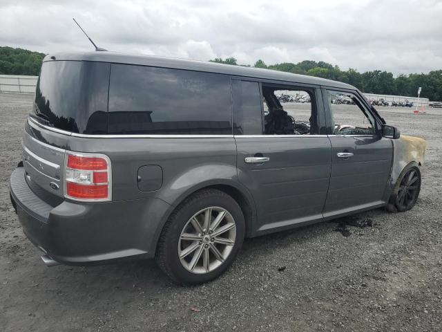 2FMGK5D80KBA03807 - 2019 FORD FLEX LIMITED GRAY photo 3