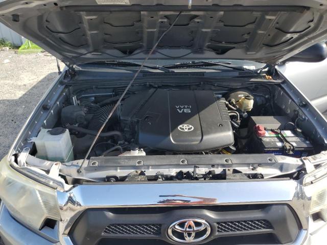 5TFJU4GN0EX058836 - 2014 TOYOTA TACOMA DOUBLE CAB PRERUNNER SILVER photo 11